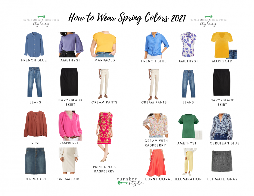 How to Wear Spring Colors Turnkey Style
