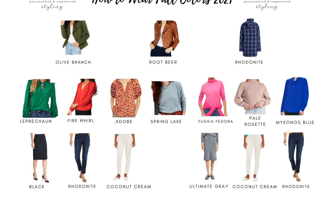 How to Wear Color for Fall