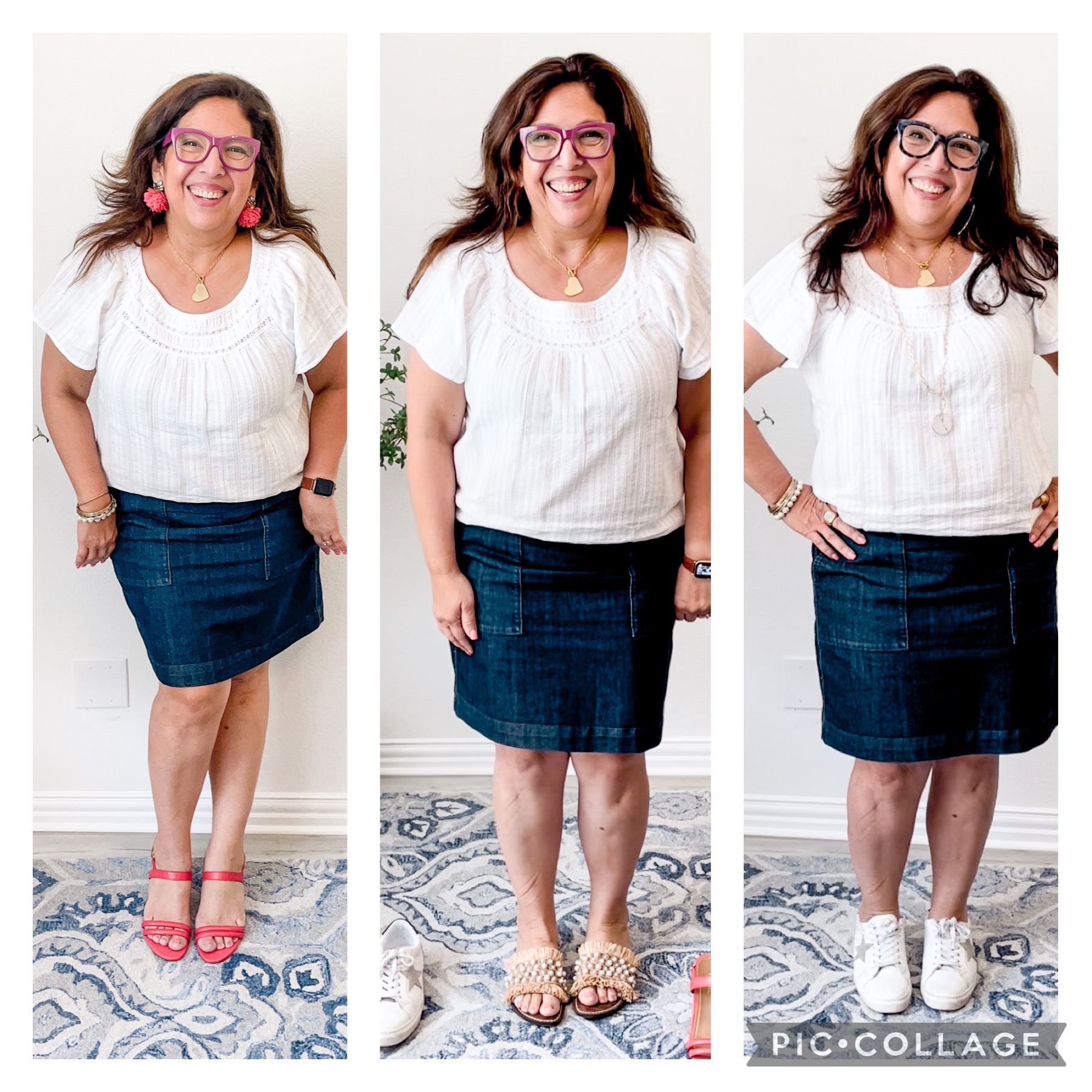 Change the Look of an Outfit with Shoes and Accessories