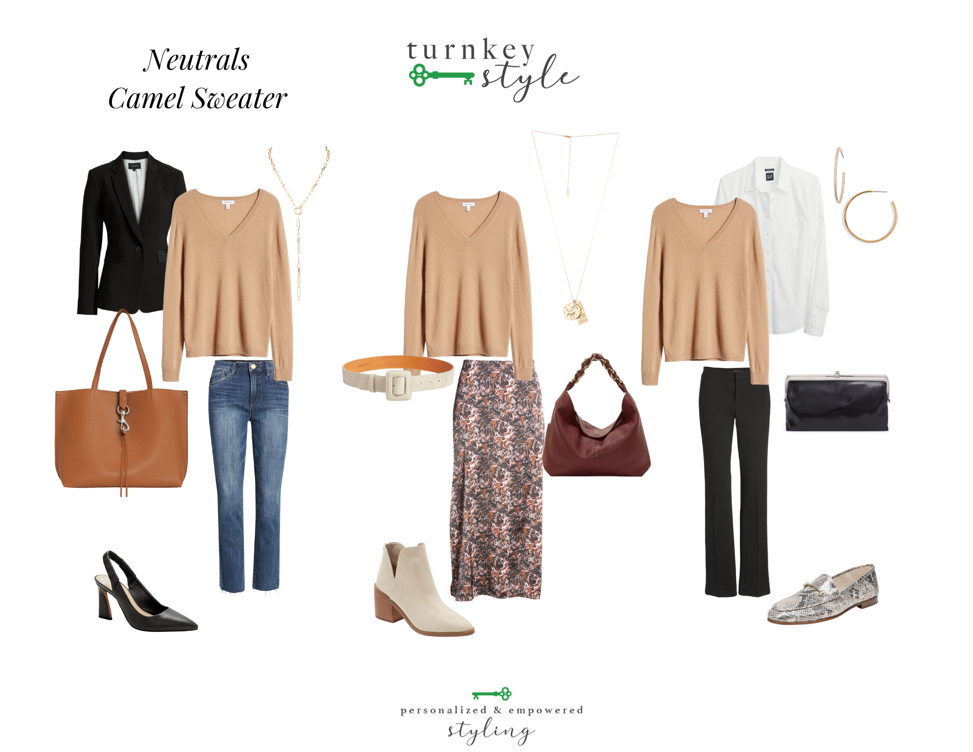 How to Wear a Camel Sweater