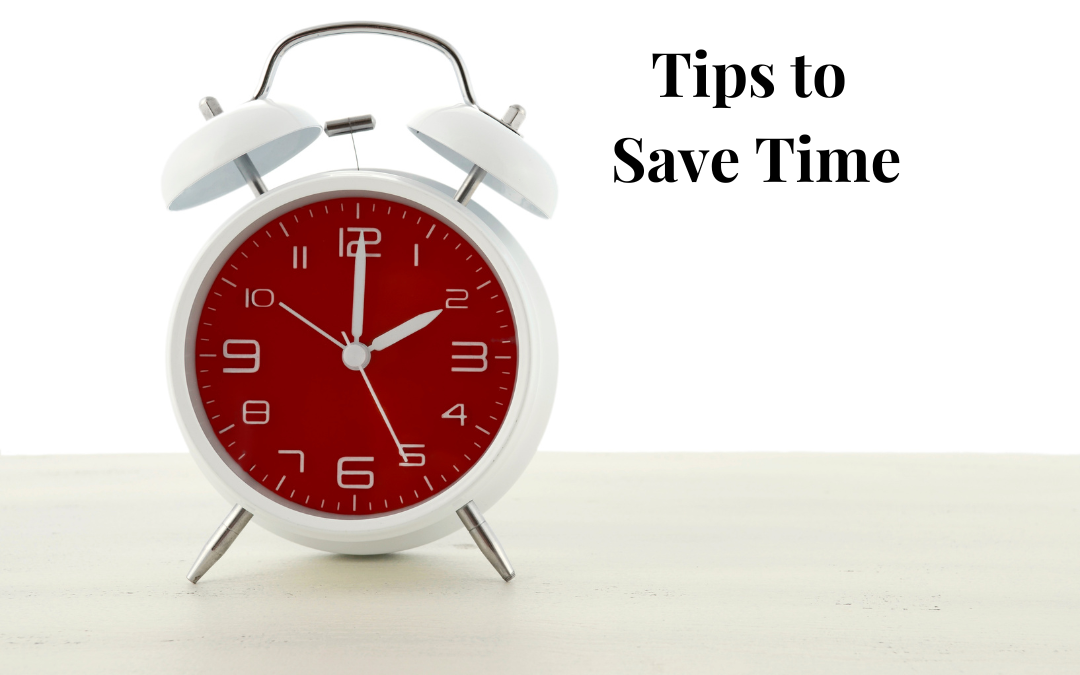Tips to Save Time Getting Dressed