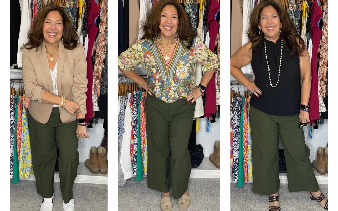 What to Wear with Olive Pants