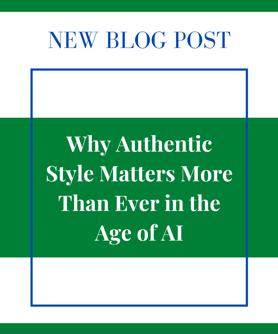 Why Authentic Style Matters More Than Ever in the Age of AI