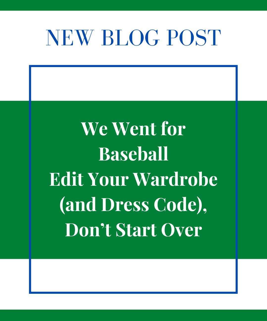 We Went for Baseball